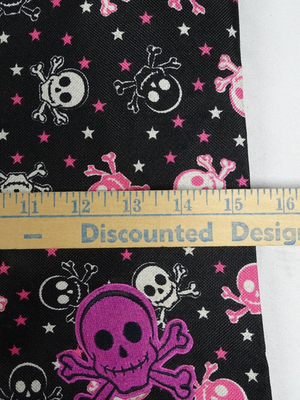 Skulls and Crossbones Stars Tote Bag - Picture 7 of 8